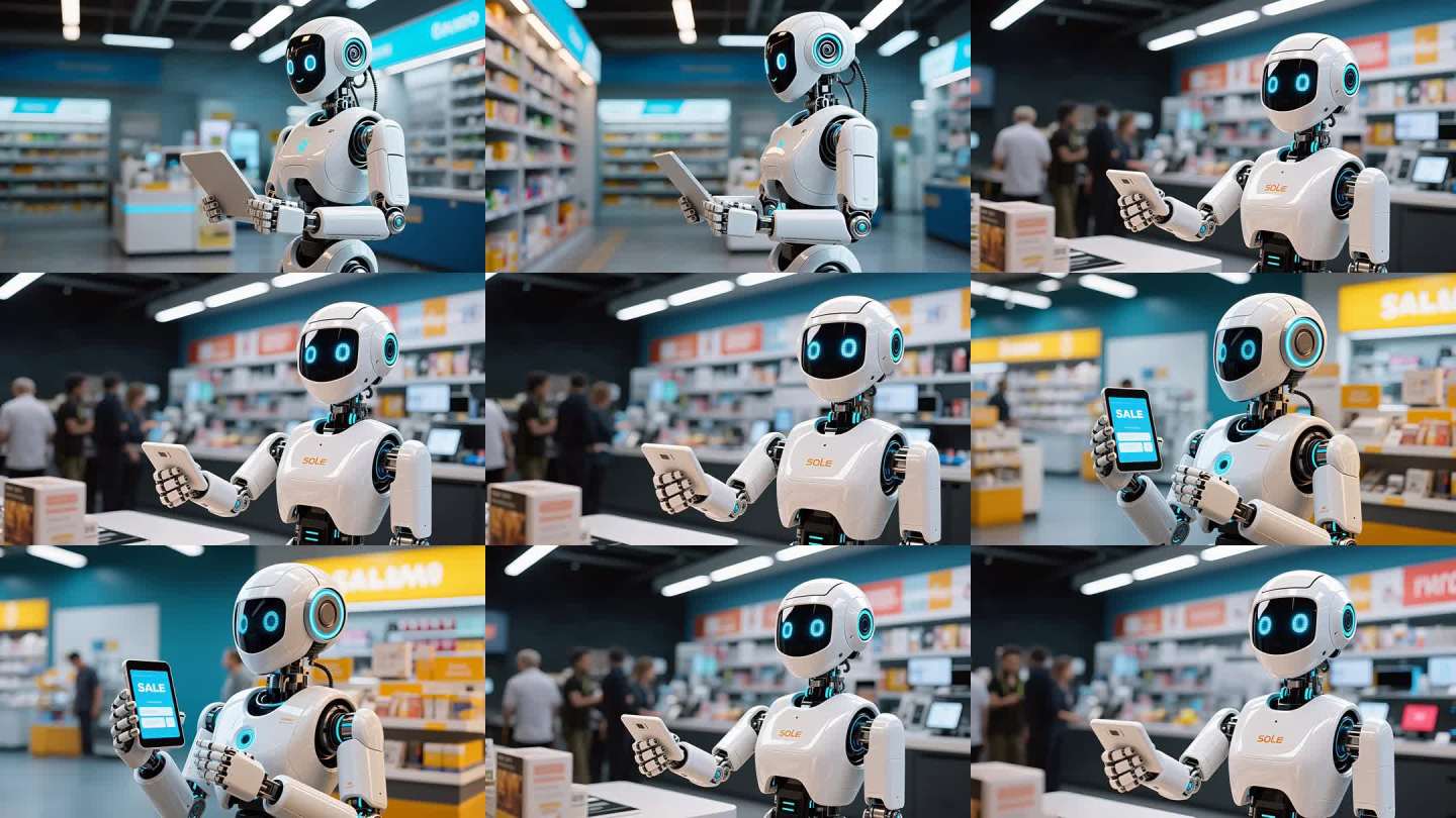 智能機器人銷售員 商用服務(wù)型機器人的研發(fā)與市場前景